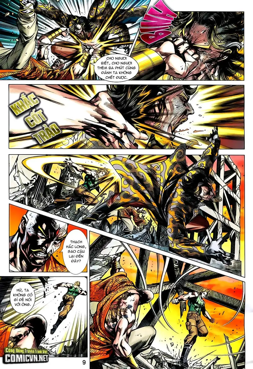 Truyện Tranh Tân Tác Long Hổ Môn trang 4