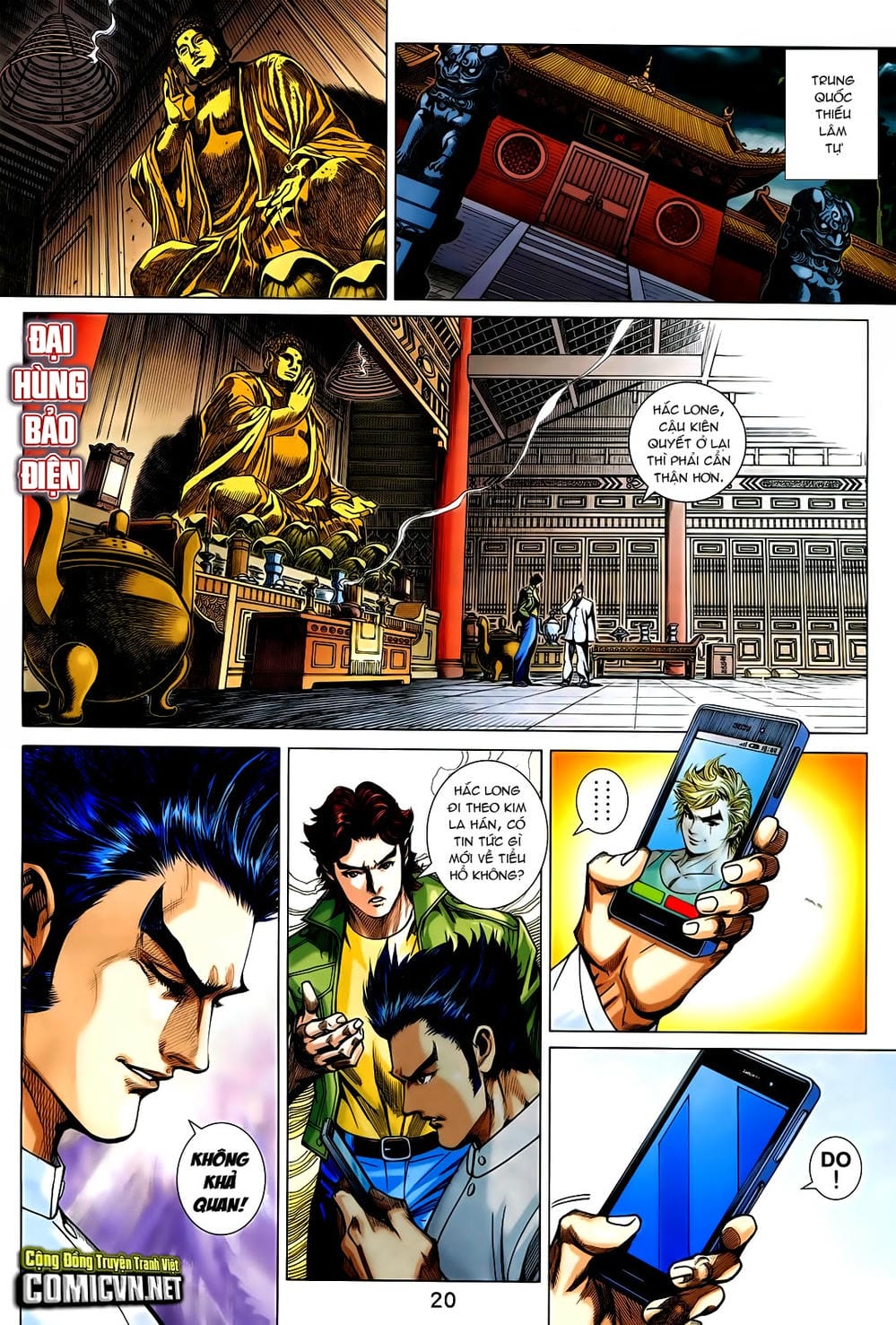 Truyện Tranh Tân Tác Long Hổ Môn trang 4