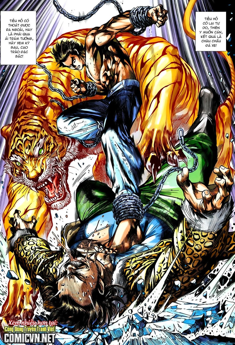 Truyện Tranh Tân Tác Long Hổ Môn trang 4
