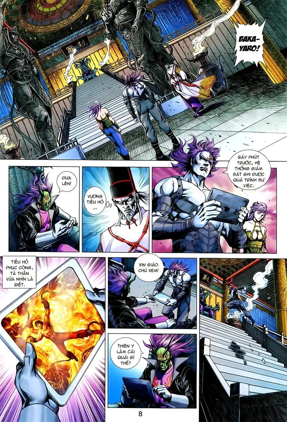 Truyện Tranh Tân Tác Long Hổ Môn trang 4