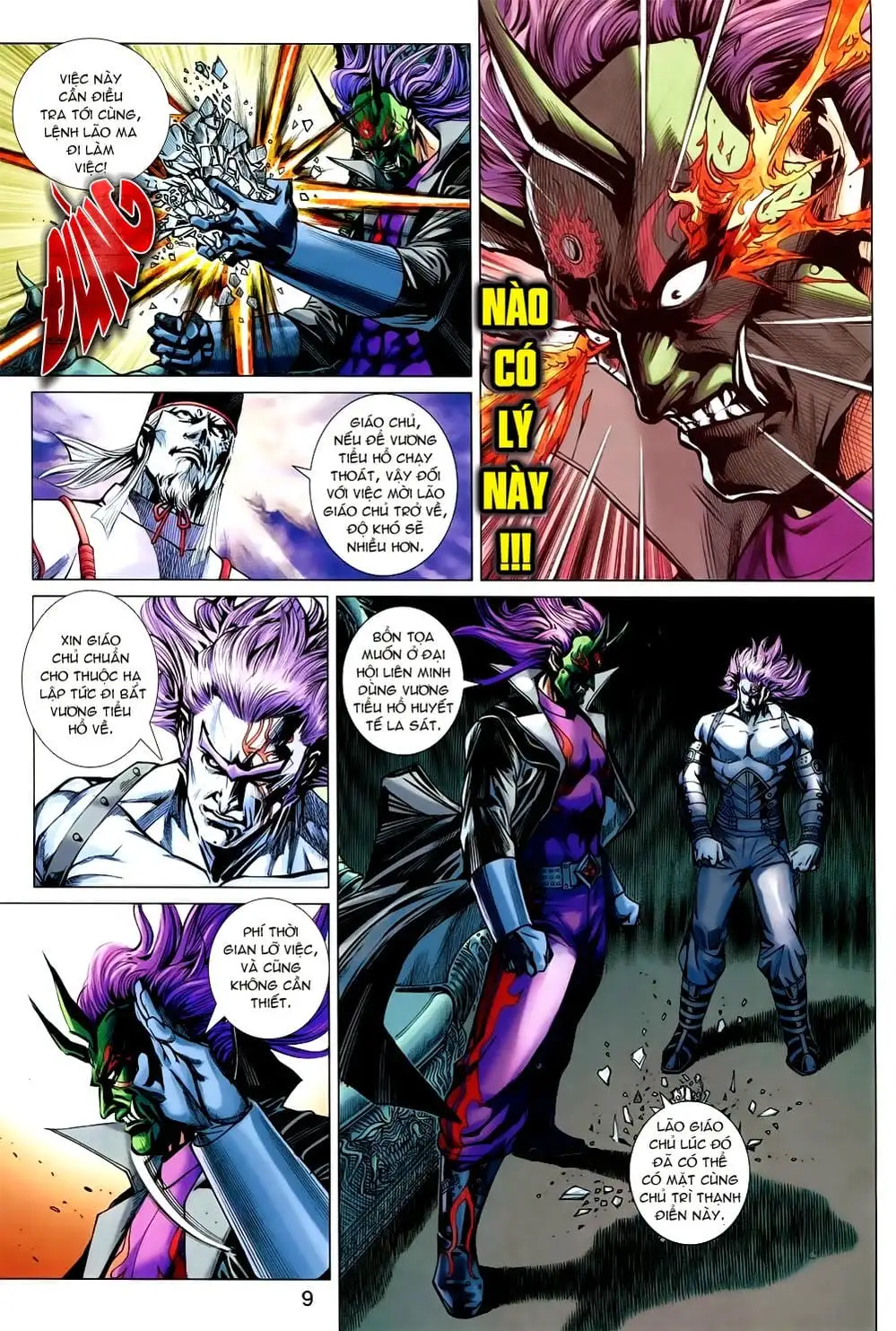 Truyện Tranh Tân Tác Long Hổ Môn trang 4