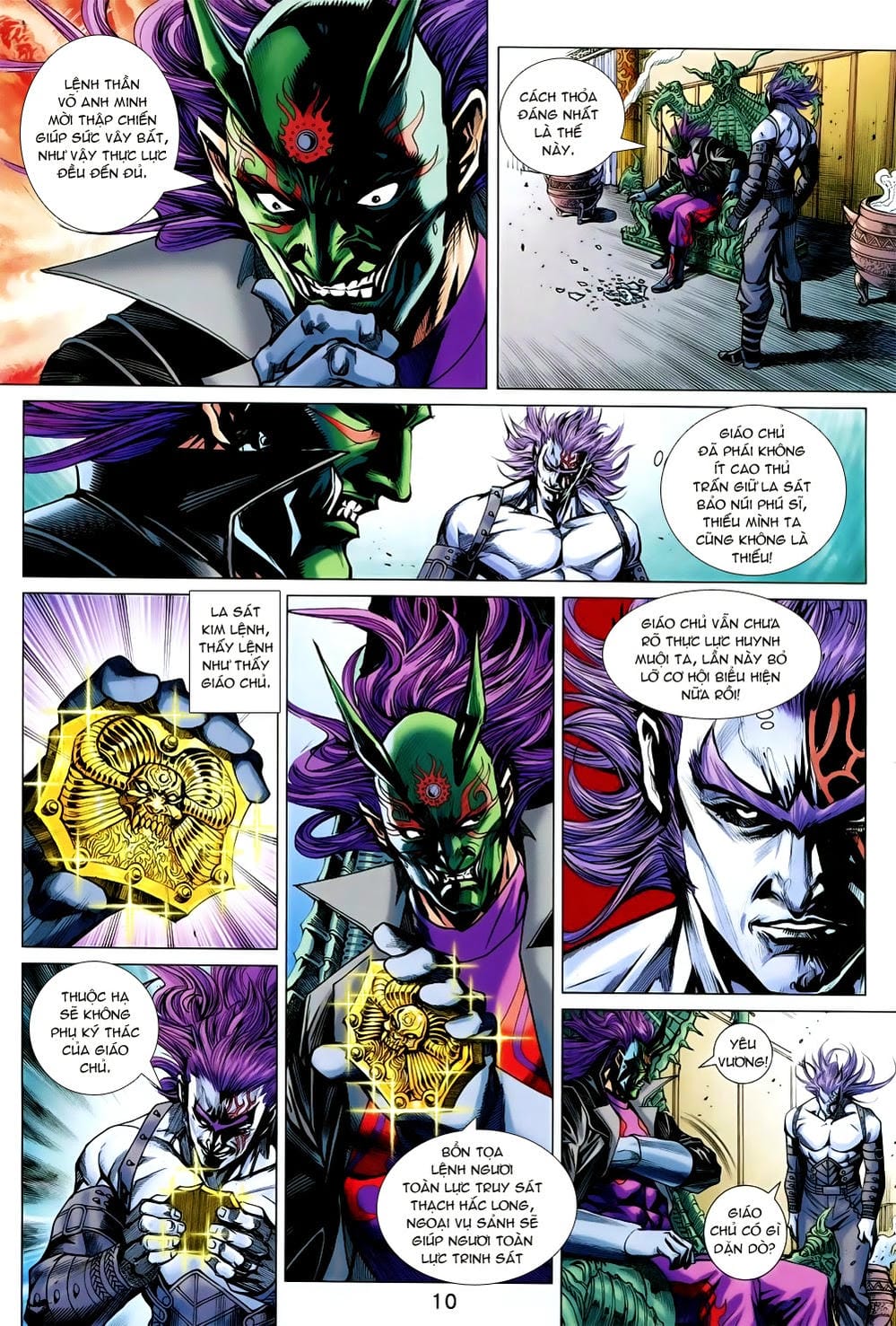 Truyện Tranh Tân Tác Long Hổ Môn trang 4