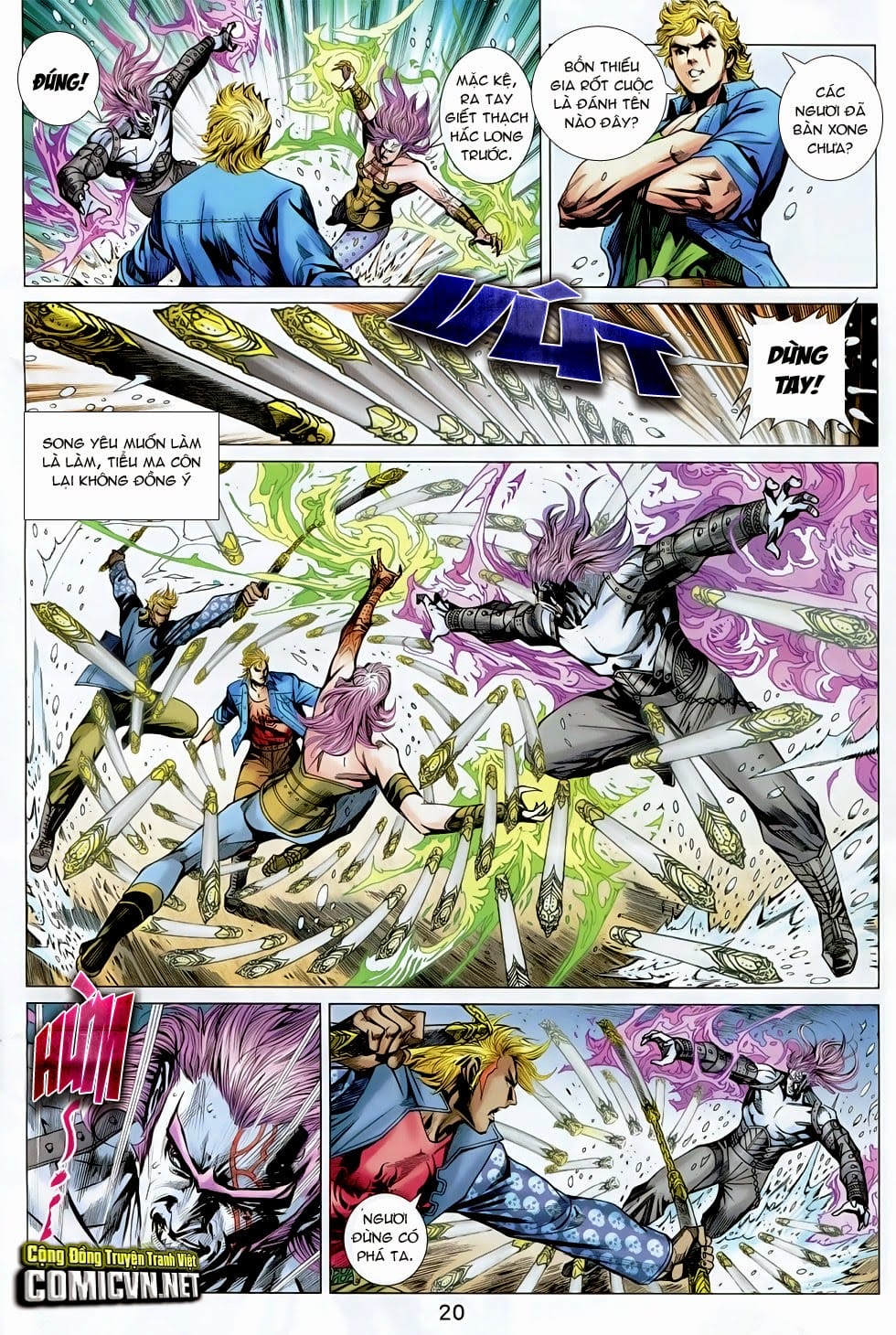 Truyện Tranh Tân Tác Long Hổ Môn trang 4