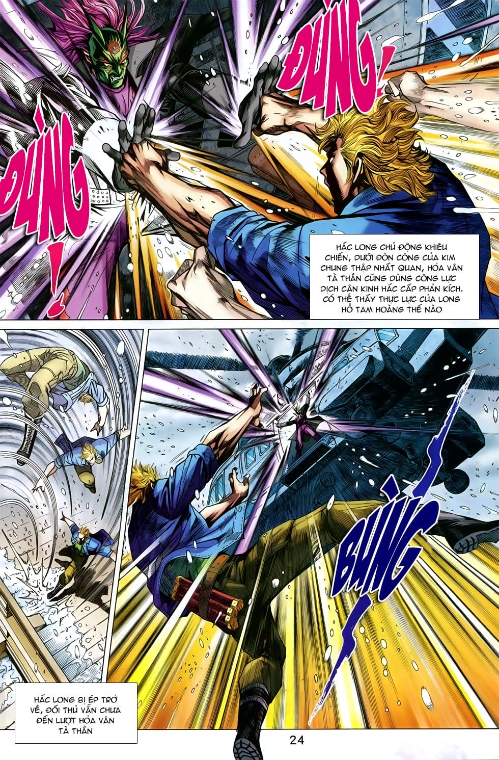 Truyện Tranh Tân Tác Long Hổ Môn trang 4