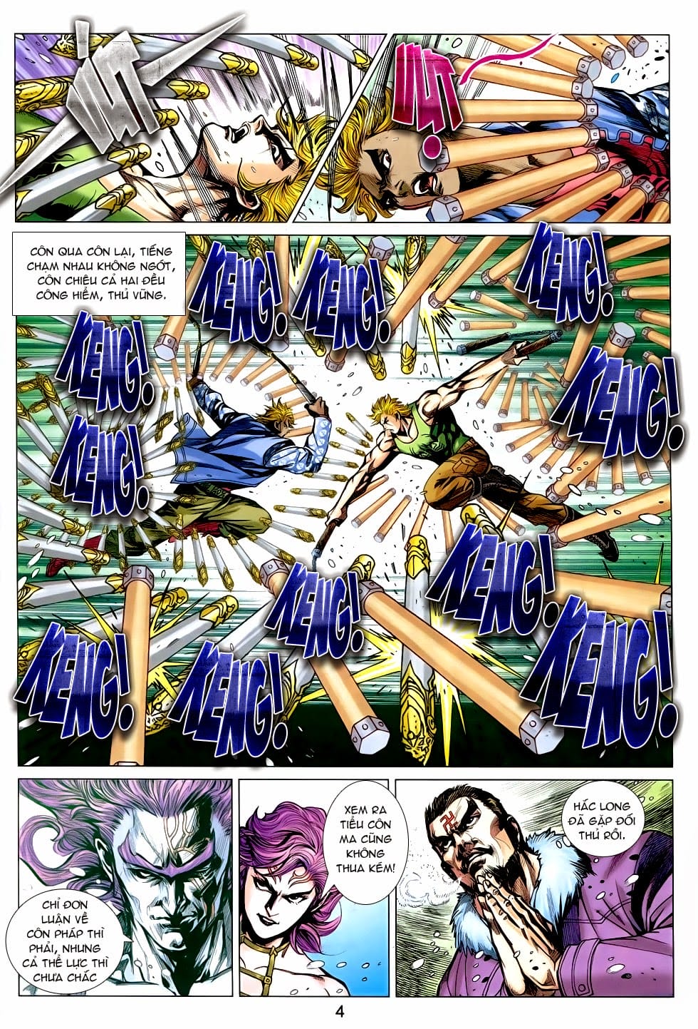 Truyện Tranh Tân Tác Long Hổ Môn trang 4