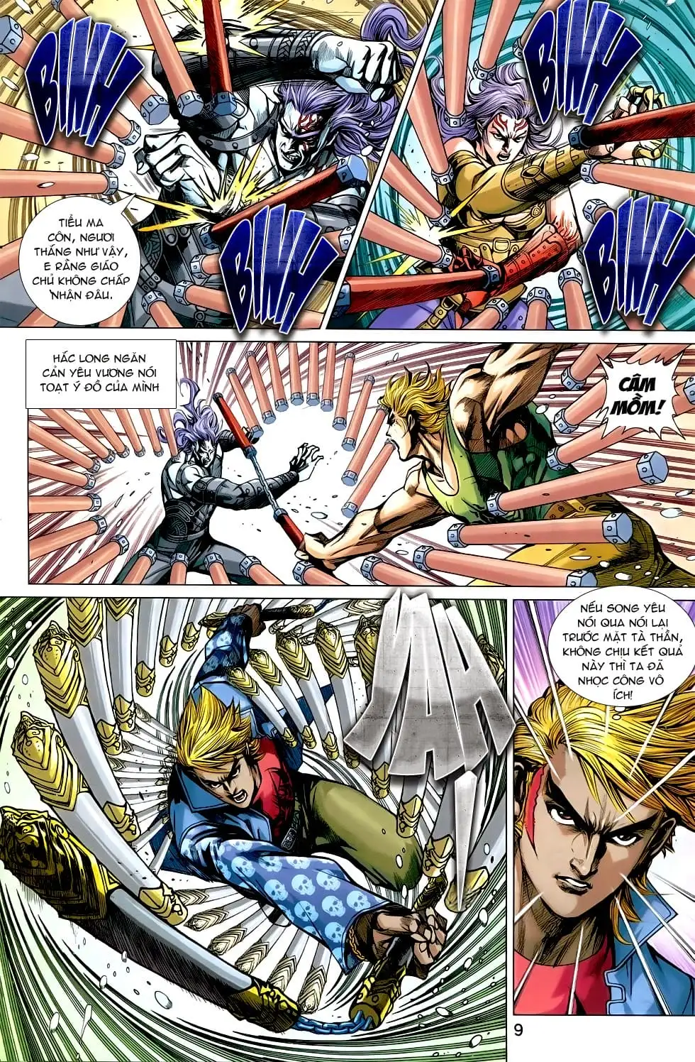 Truyện Tranh Tân Tác Long Hổ Môn trang 4