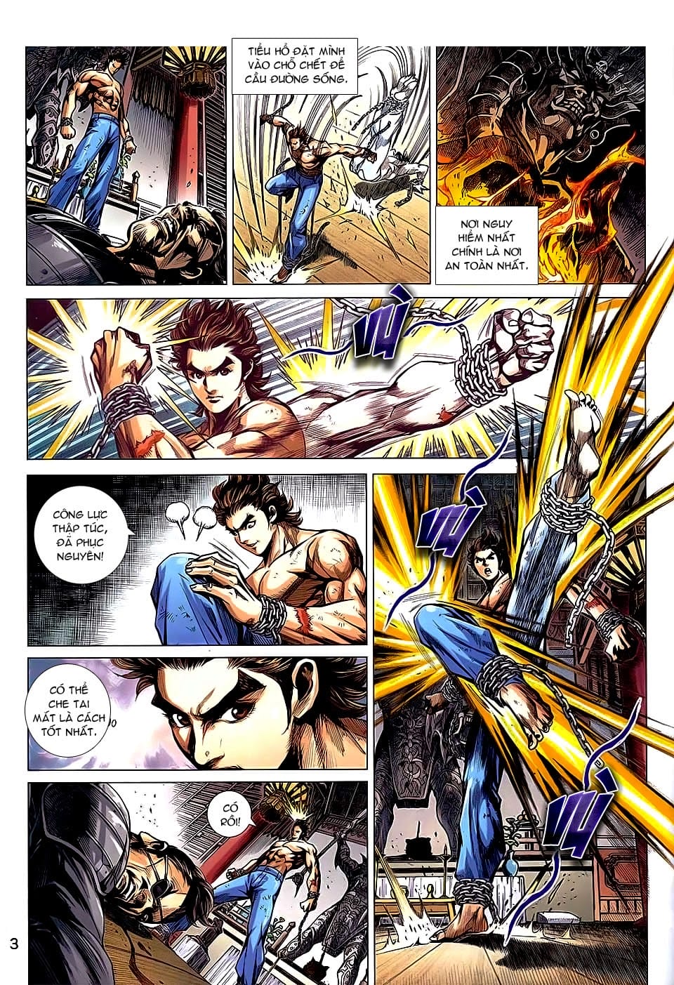 Truyện Tranh Tân Tác Long Hổ Môn trang 4