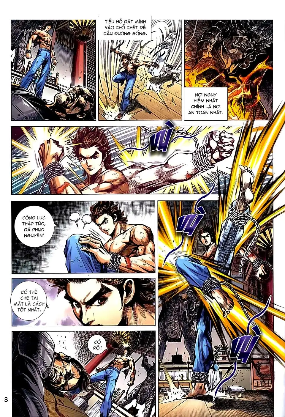 Truyện Tranh Tân Tác Long Hổ Môn trang 4