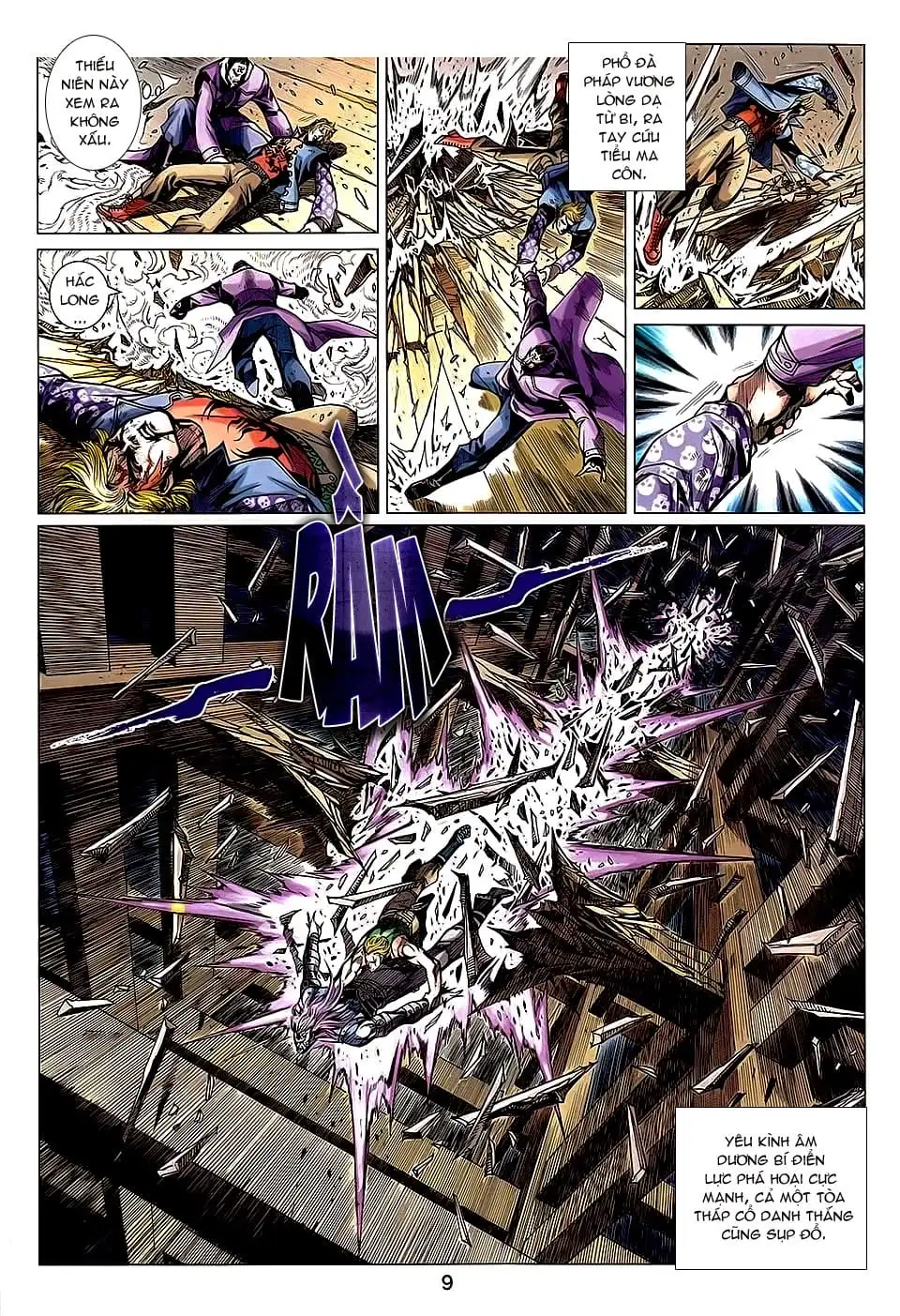 Truyện Tranh Tân Tác Long Hổ Môn trang 4