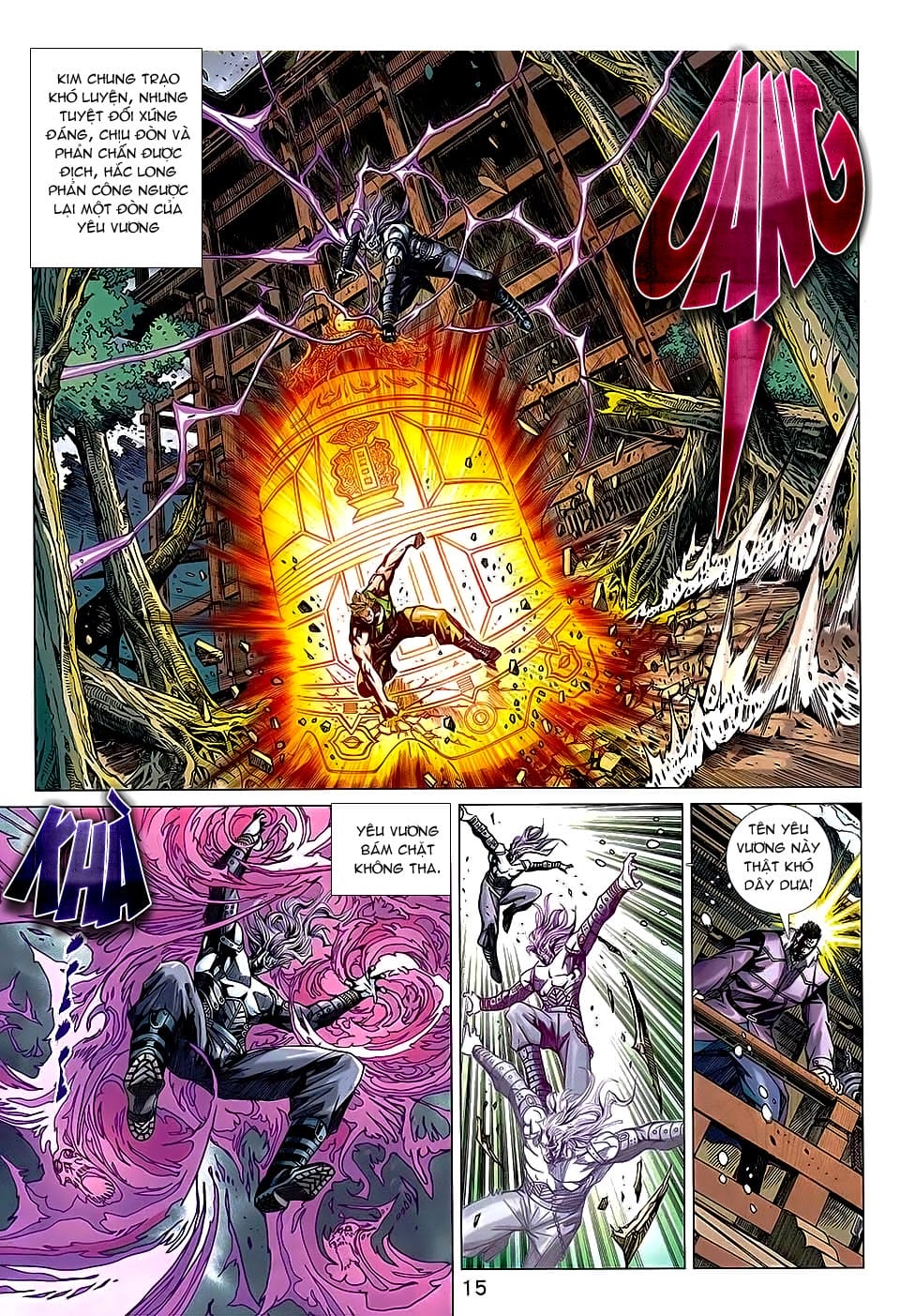 Truyện Tranh Tân Tác Long Hổ Môn trang 4