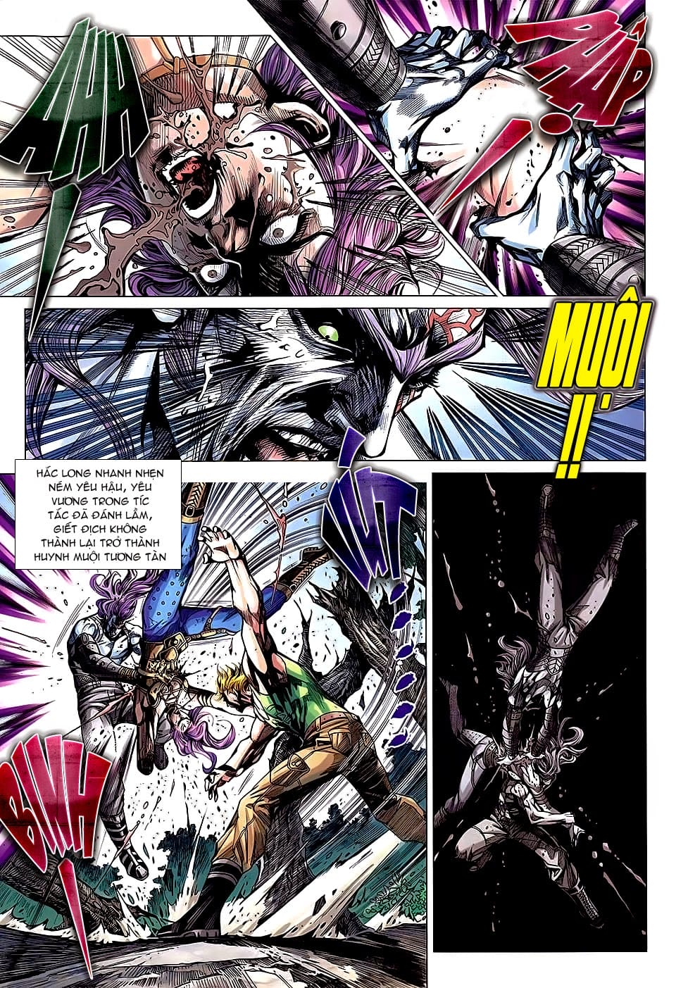 Truyện Tranh Tân Tác Long Hổ Môn trang 4