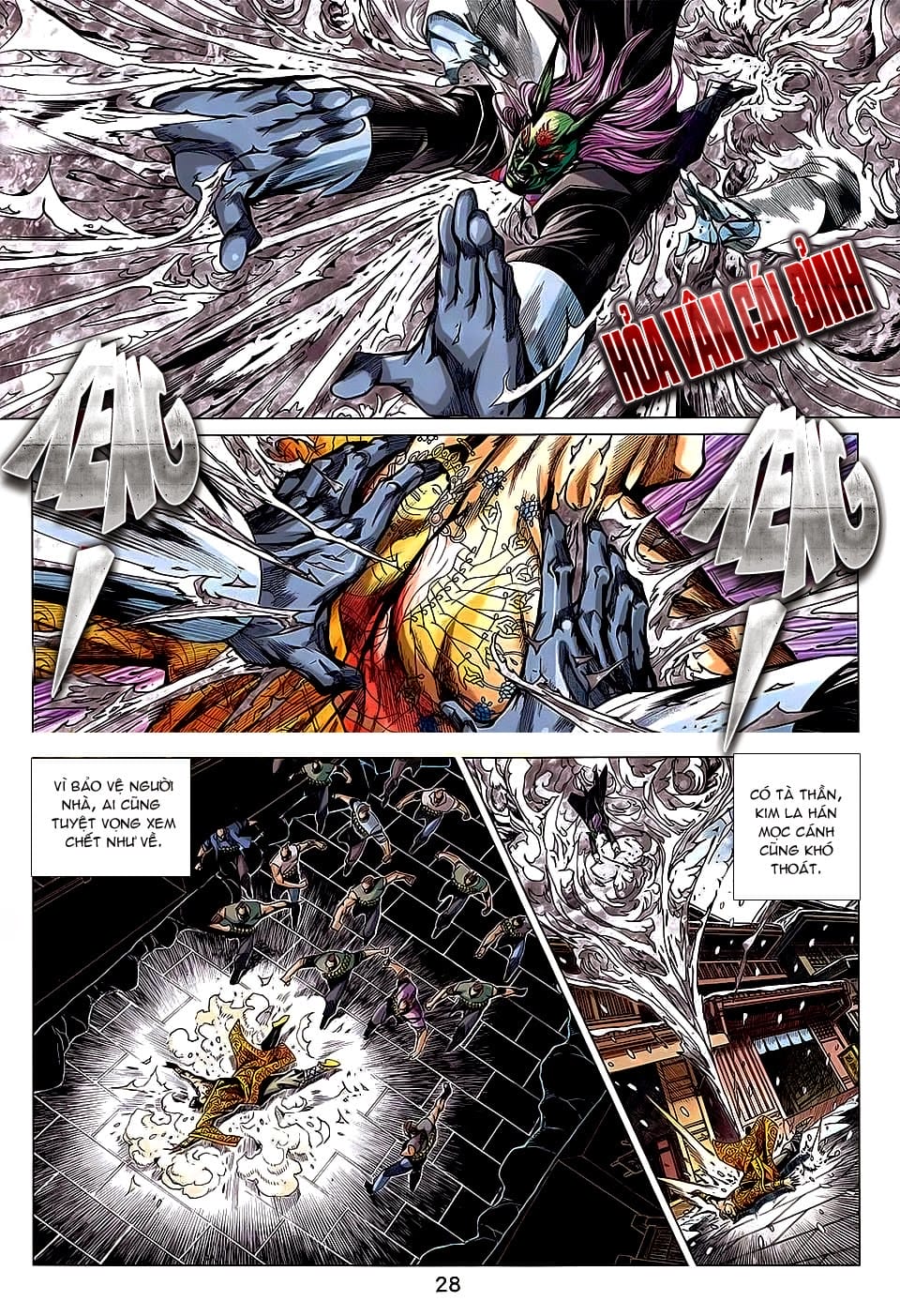 Truyện Tranh Tân Tác Long Hổ Môn trang 4