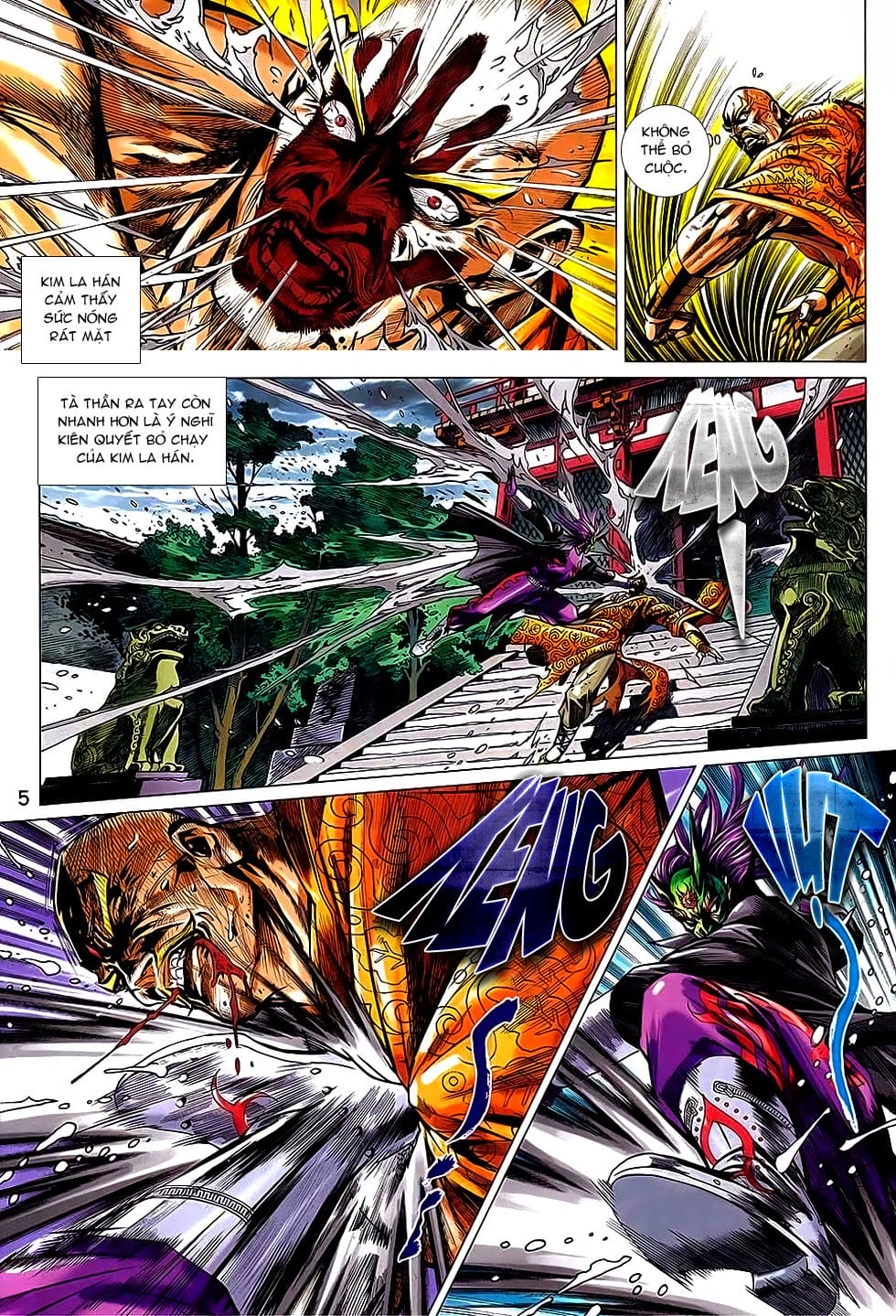 Truyện Tranh Tân Tác Long Hổ Môn trang 4