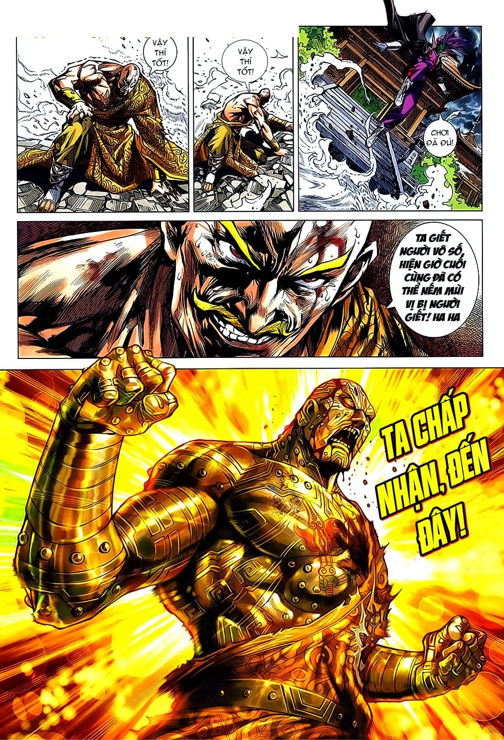 Truyện Tranh Tân Tác Long Hổ Môn trang 4
