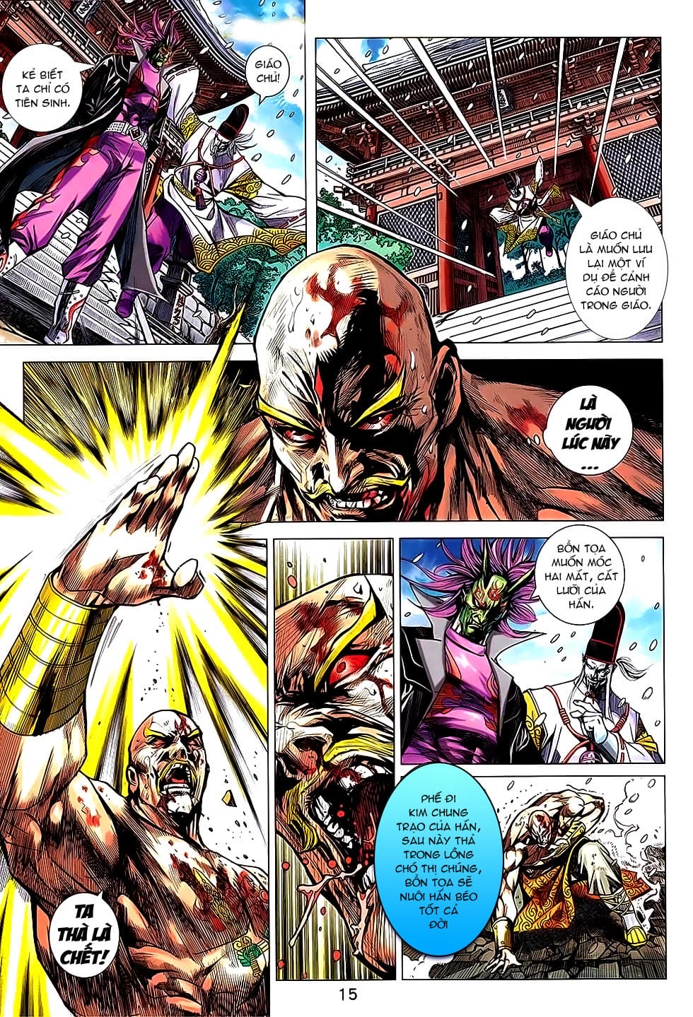 Truyện Tranh Tân Tác Long Hổ Môn trang 4