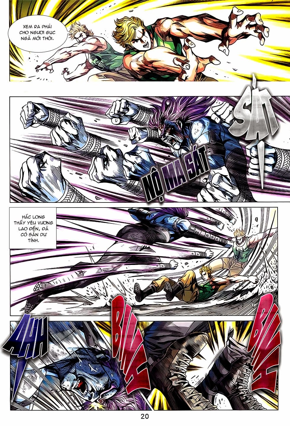 Truyện Tranh Tân Tác Long Hổ Môn trang 4