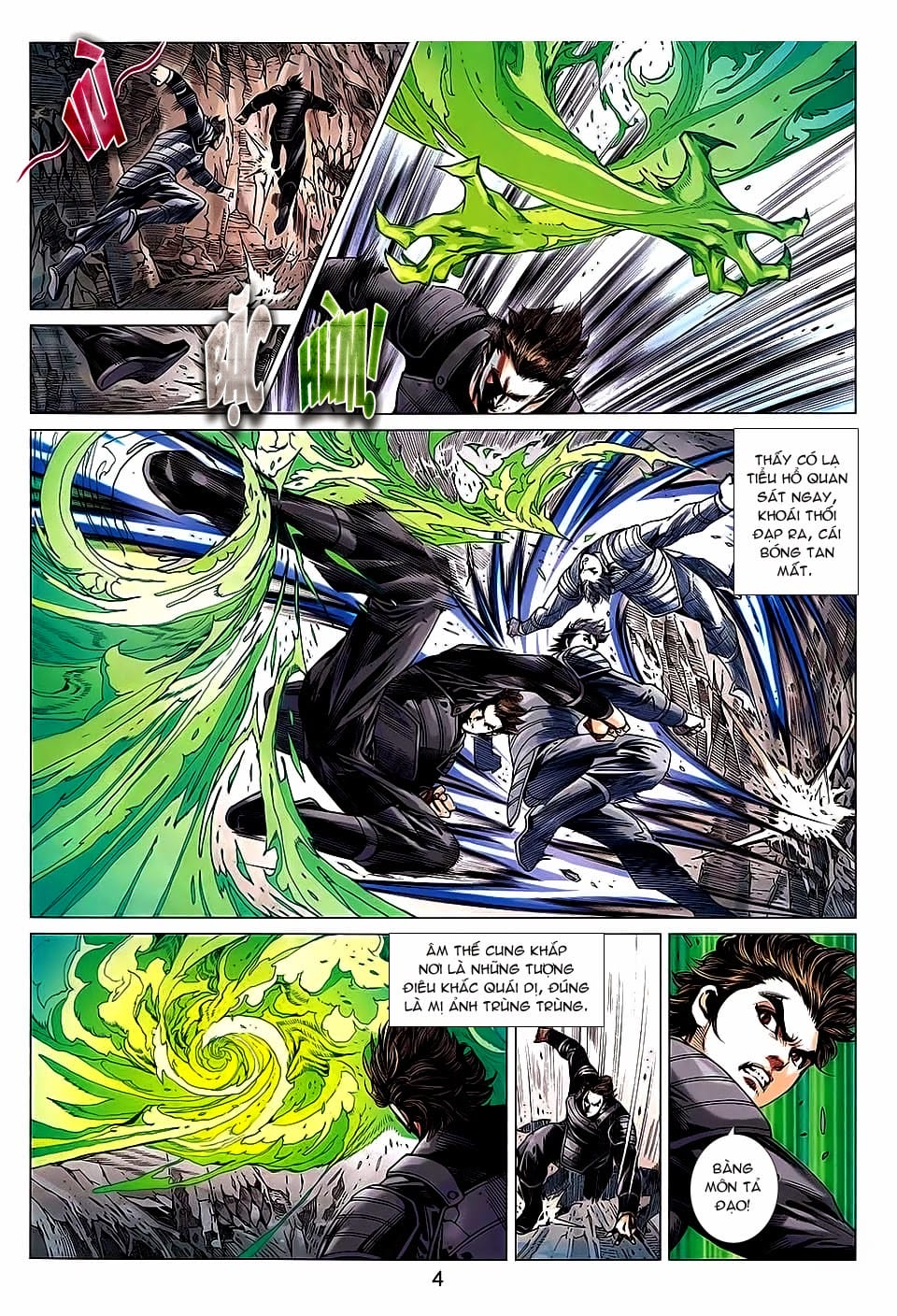 Truyện Tranh Tân Tác Long Hổ Môn trang 4