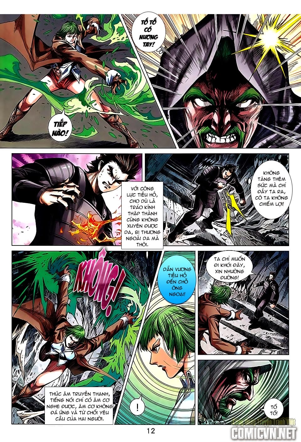 Truyện Tranh Tân Tác Long Hổ Môn trang 4