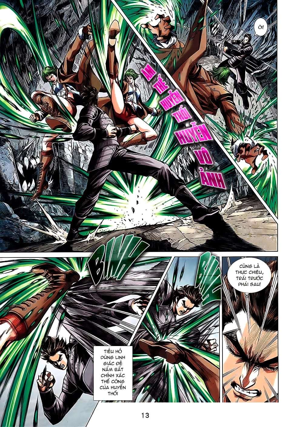 Truyện Tranh Tân Tác Long Hổ Môn trang 4