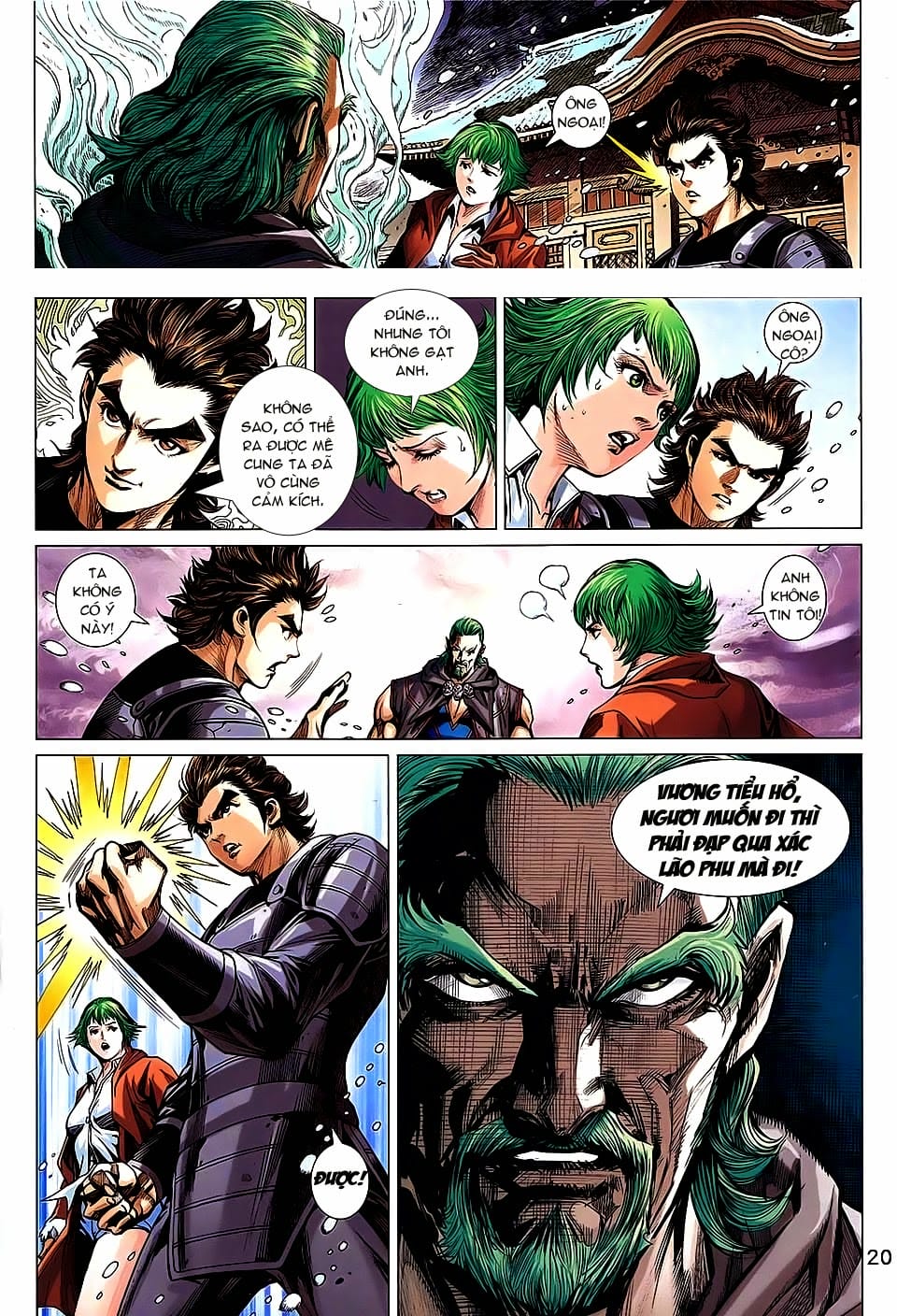 Truyện Tranh Tân Tác Long Hổ Môn trang 4