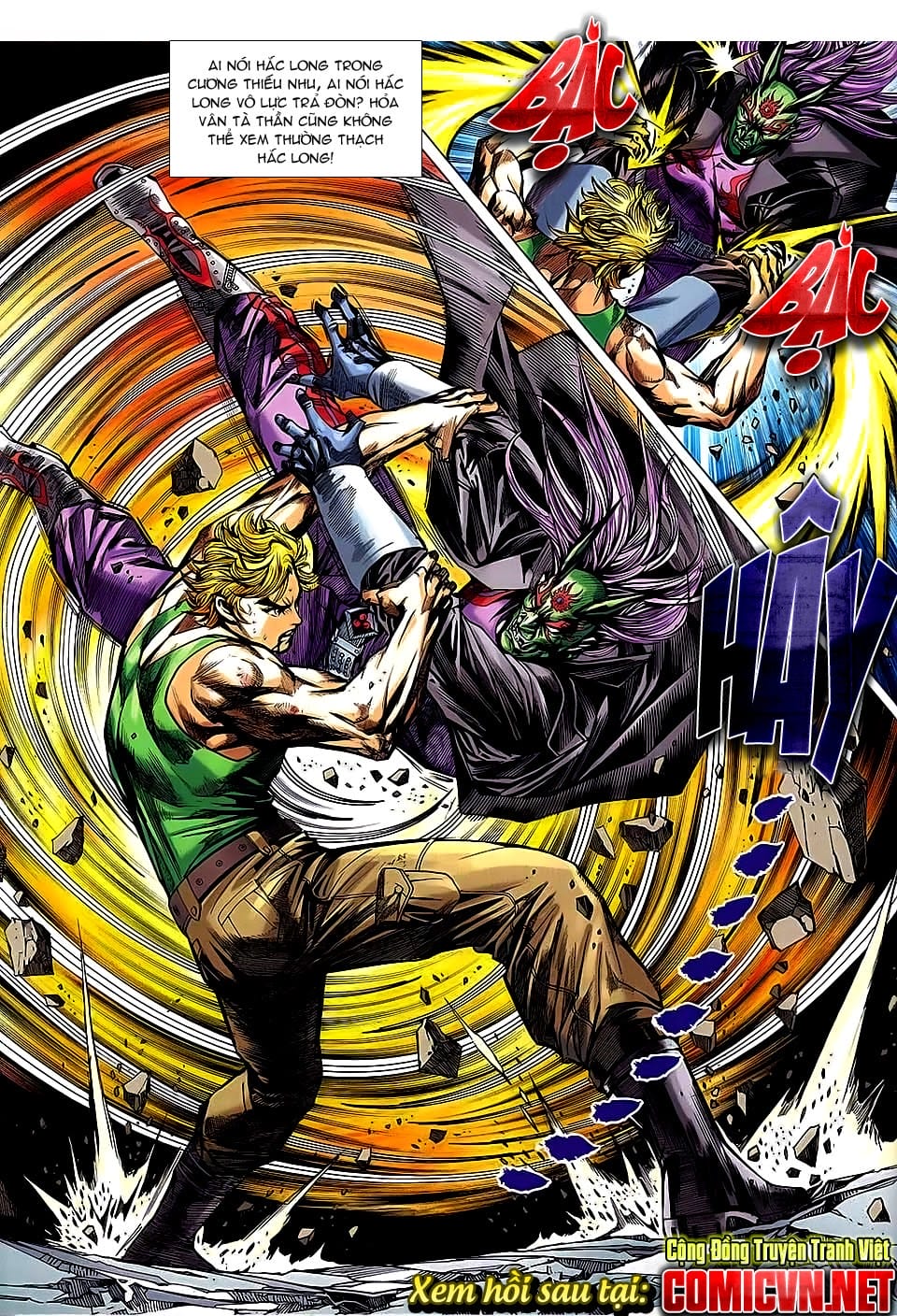 Truyện Tranh Tân Tác Long Hổ Môn trang 4