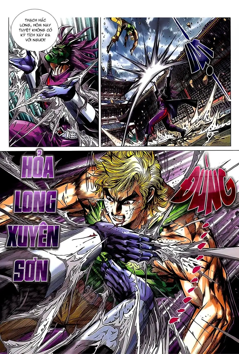 Truyện Tranh Tân Tác Long Hổ Môn trang 4