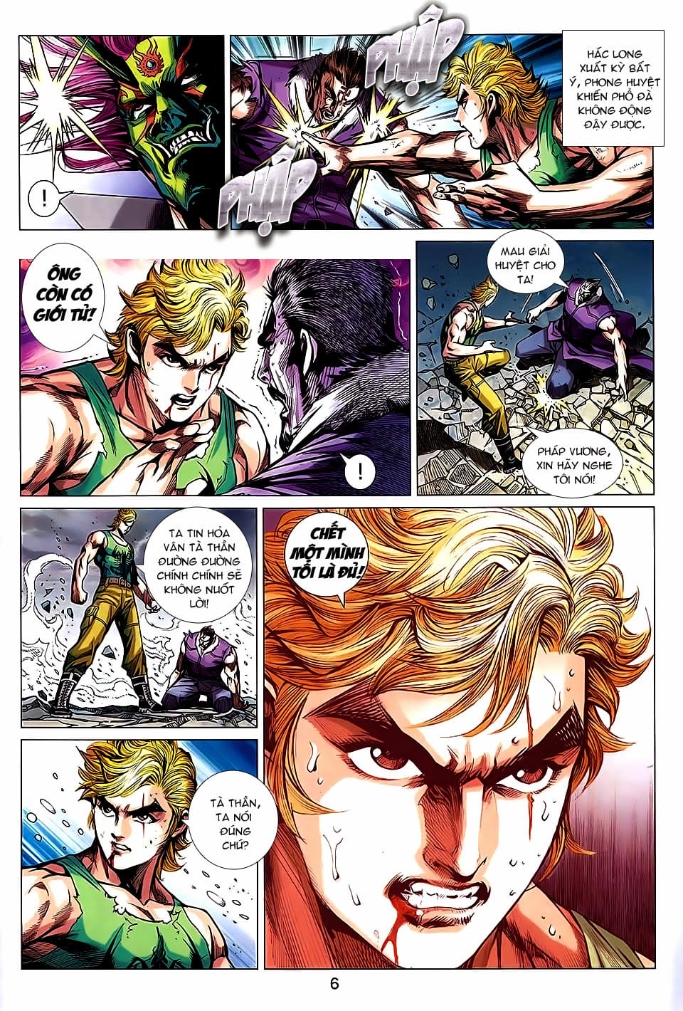 Truyện Tranh Tân Tác Long Hổ Môn trang 4