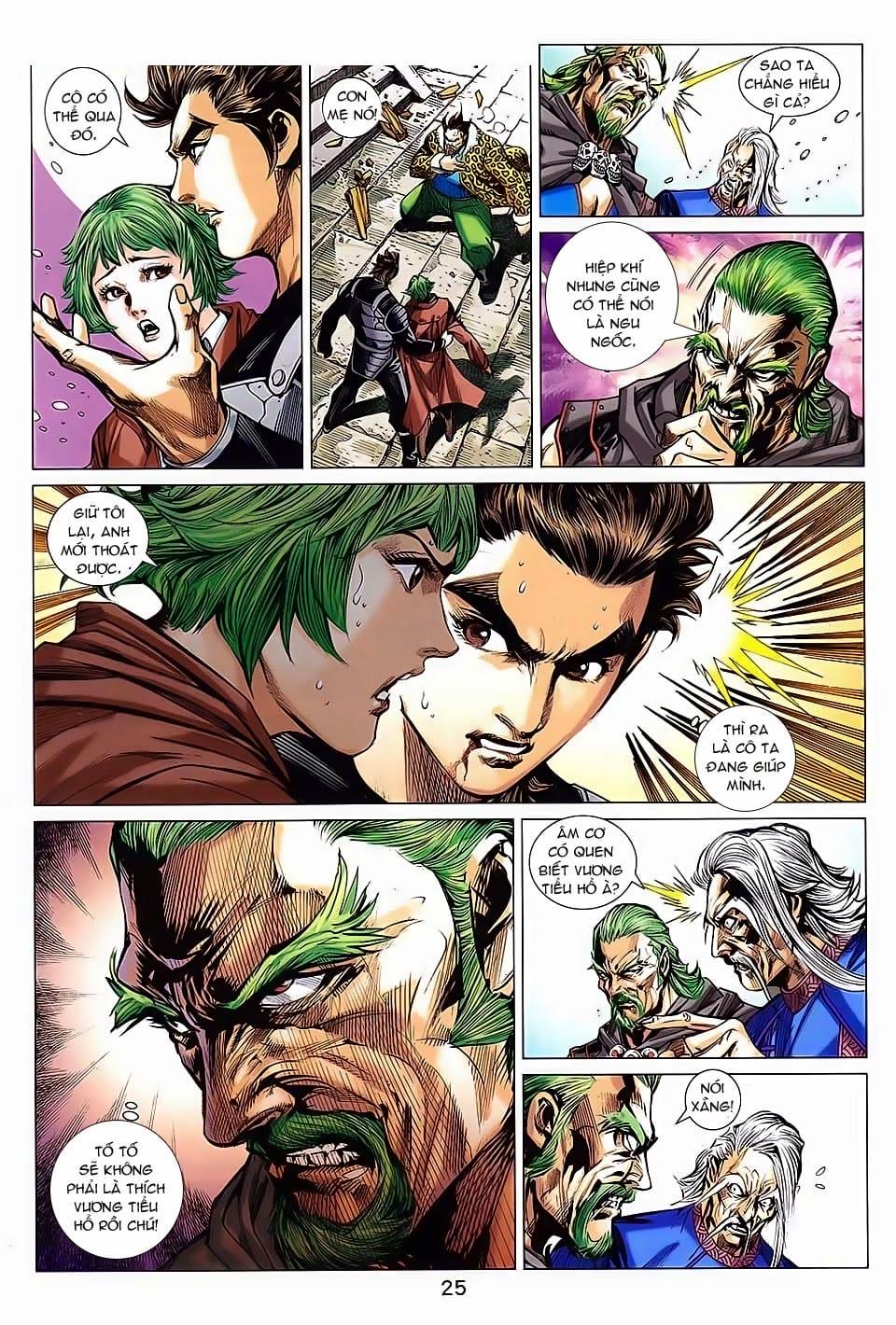 Truyện Tranh Tân Tác Long Hổ Môn trang 4