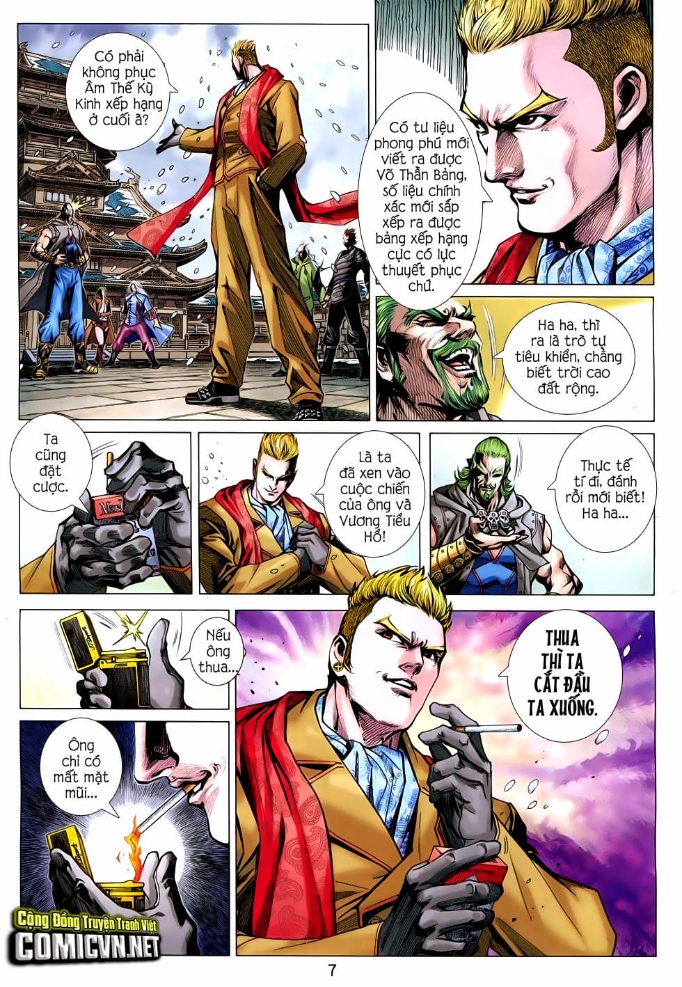 Truyện Tranh Tân Tác Long Hổ Môn trang 4