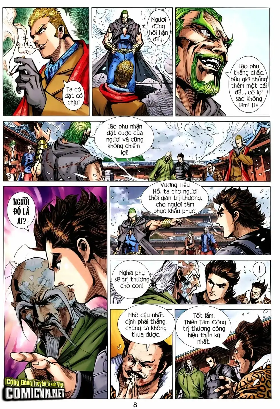 Truyện Tranh Tân Tác Long Hổ Môn trang 4