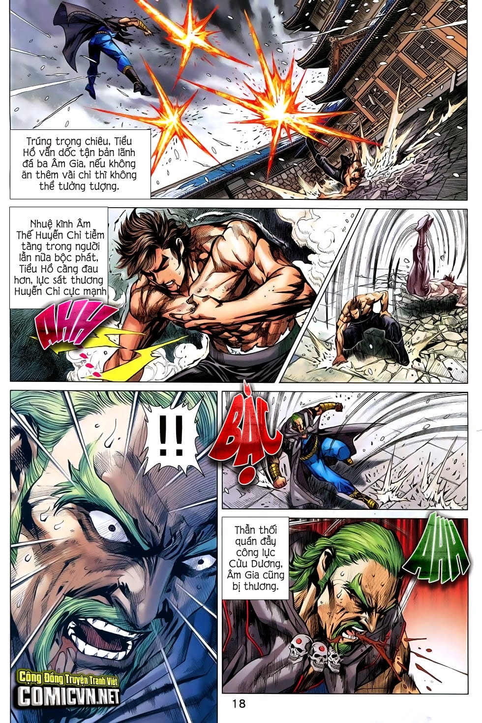 Truyện Tranh Tân Tác Long Hổ Môn trang 4