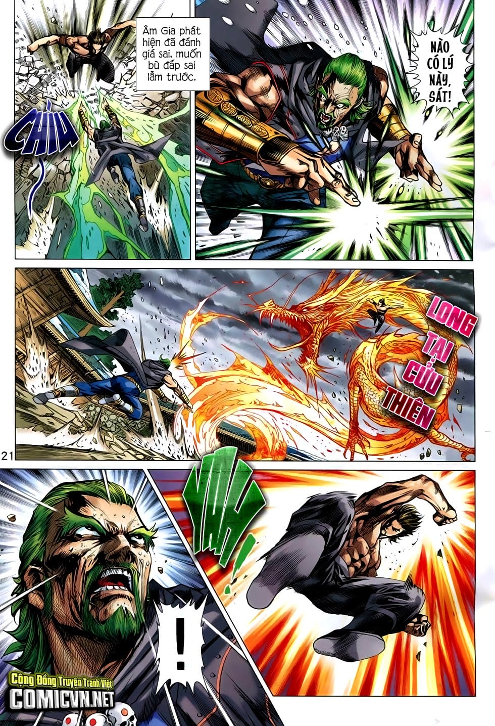 Truyện Tranh Tân Tác Long Hổ Môn trang 4