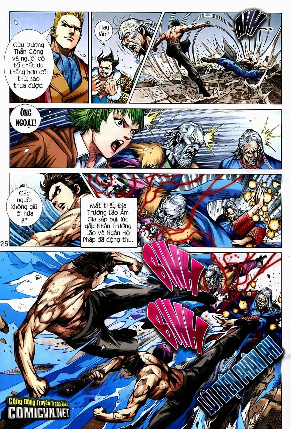 Truyện Tranh Tân Tác Long Hổ Môn trang 4