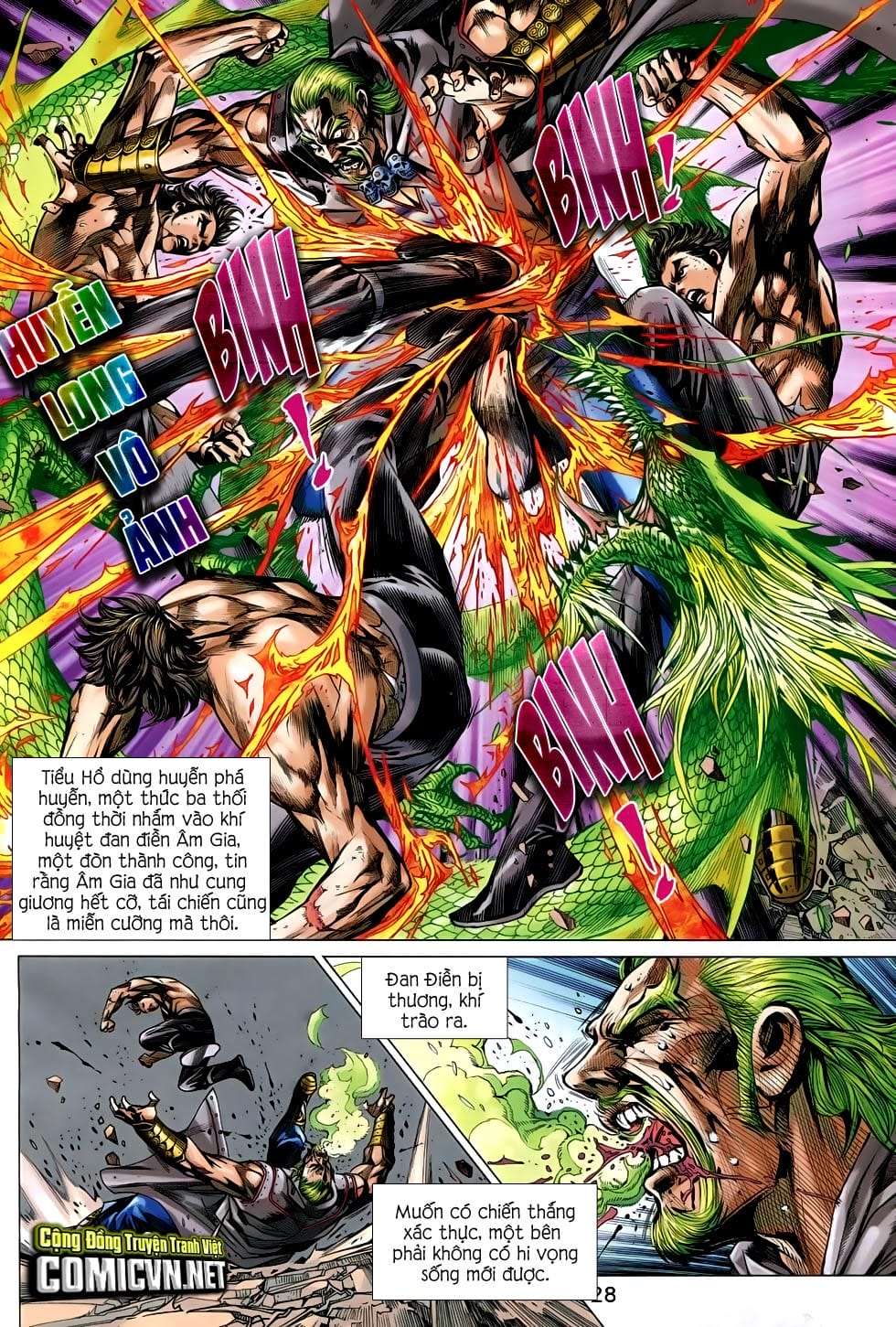 Truyện Tranh Tân Tác Long Hổ Môn trang 4