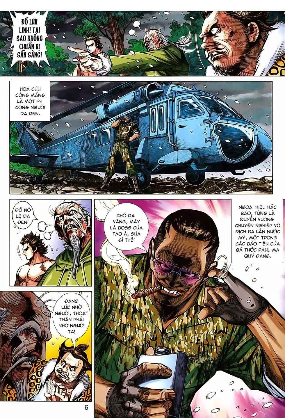 Truyện Tranh Tân Tác Long Hổ Môn trang 4