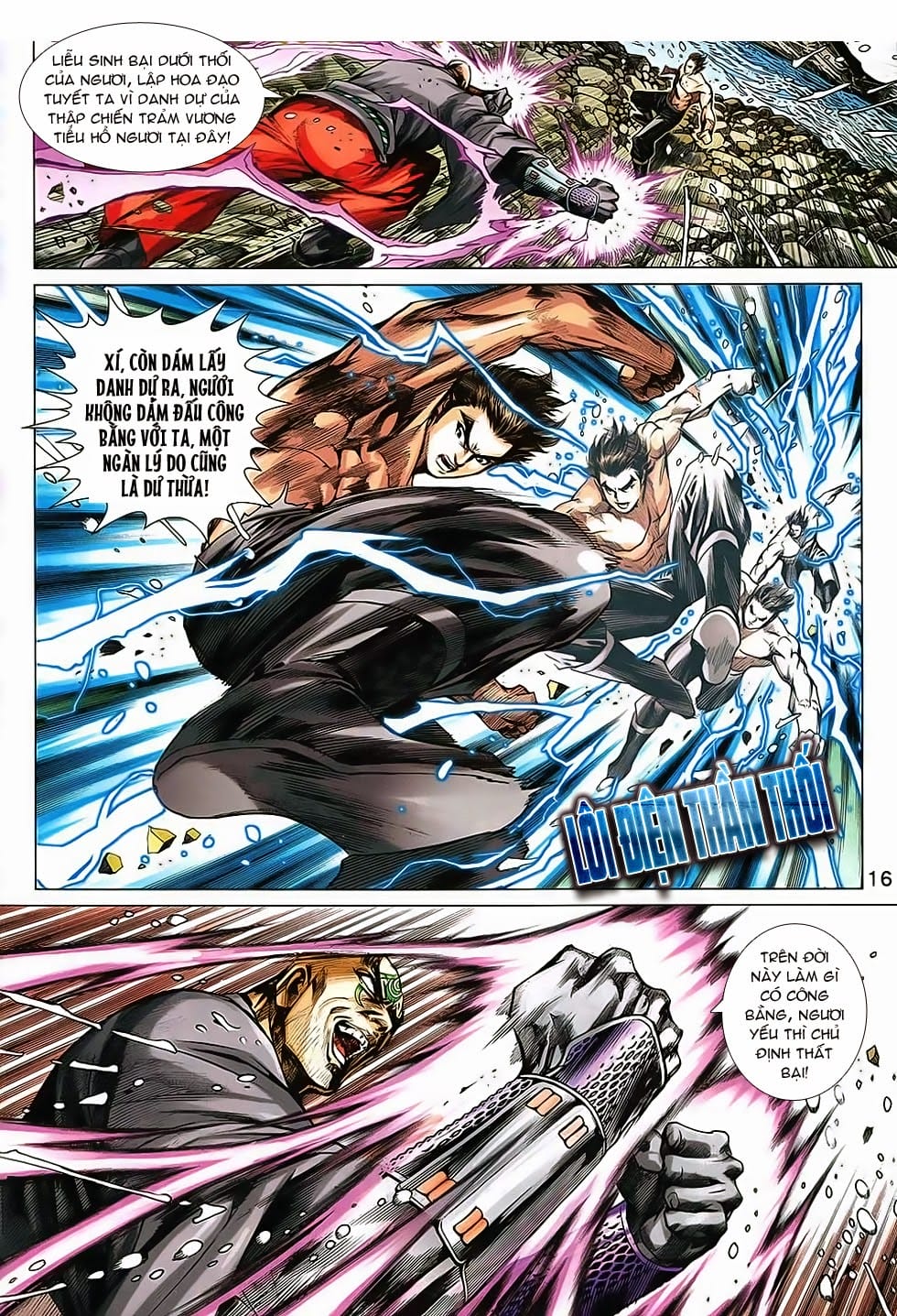 Truyện Tranh Tân Tác Long Hổ Môn trang 4