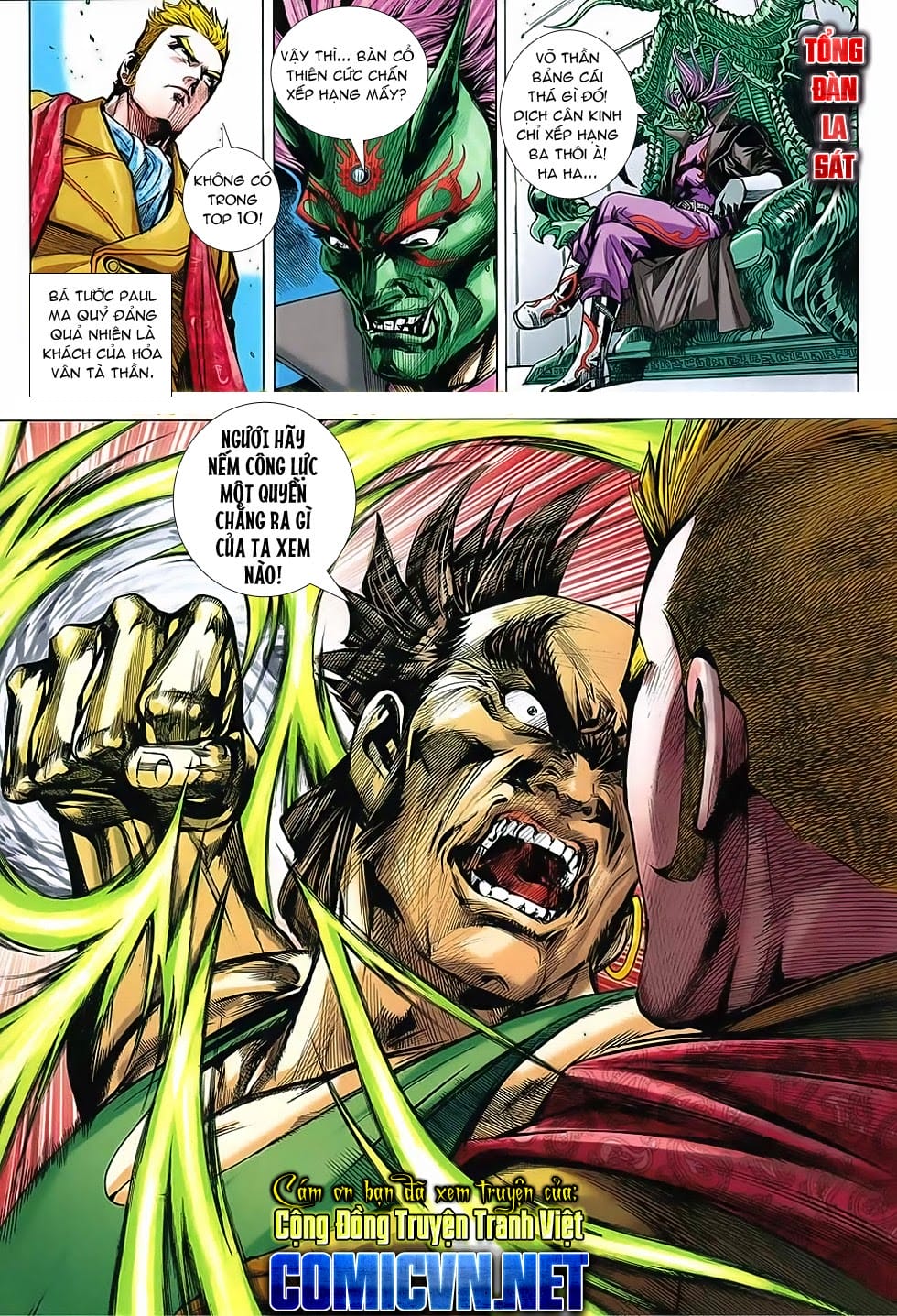 Truyện Tranh Tân Tác Long Hổ Môn trang 4