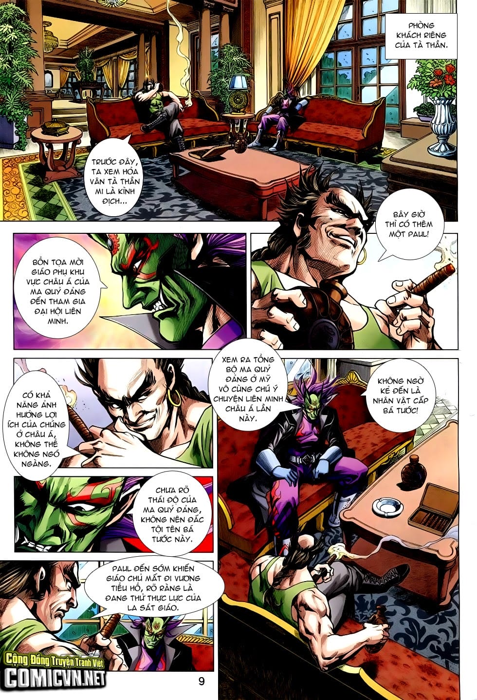 Truyện Tranh Tân Tác Long Hổ Môn trang 4