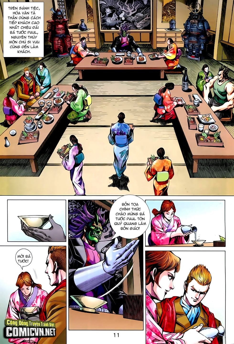 Truyện Tranh Tân Tác Long Hổ Môn trang 4