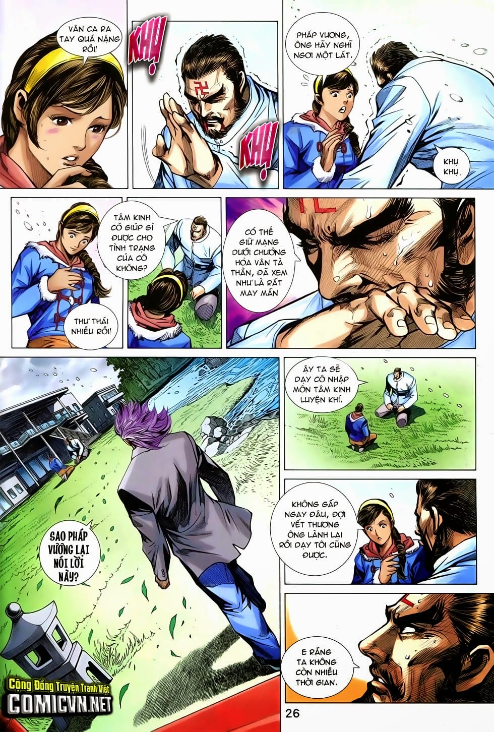 Truyện Tranh Tân Tác Long Hổ Môn trang 4