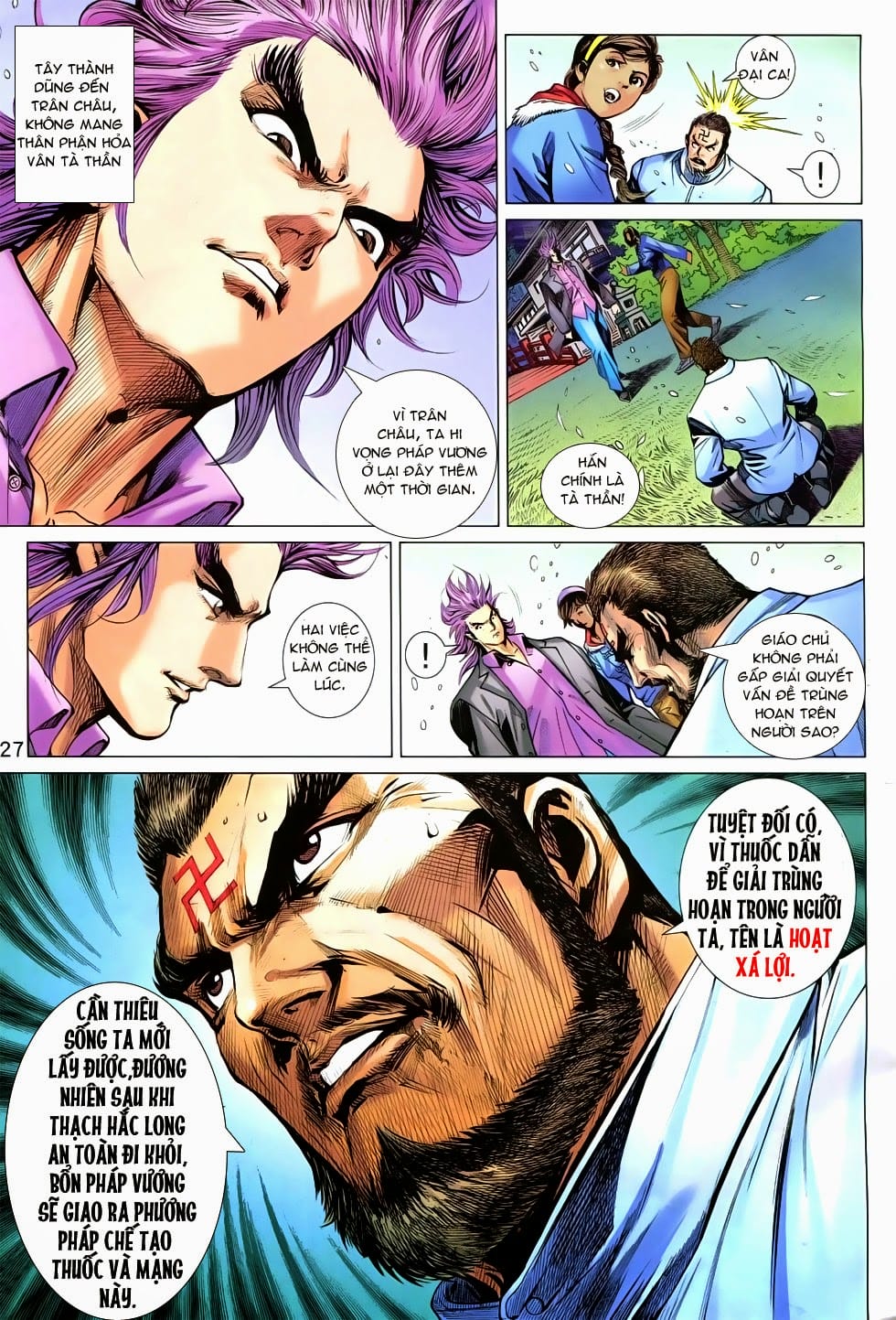 Truyện Tranh Tân Tác Long Hổ Môn trang 4