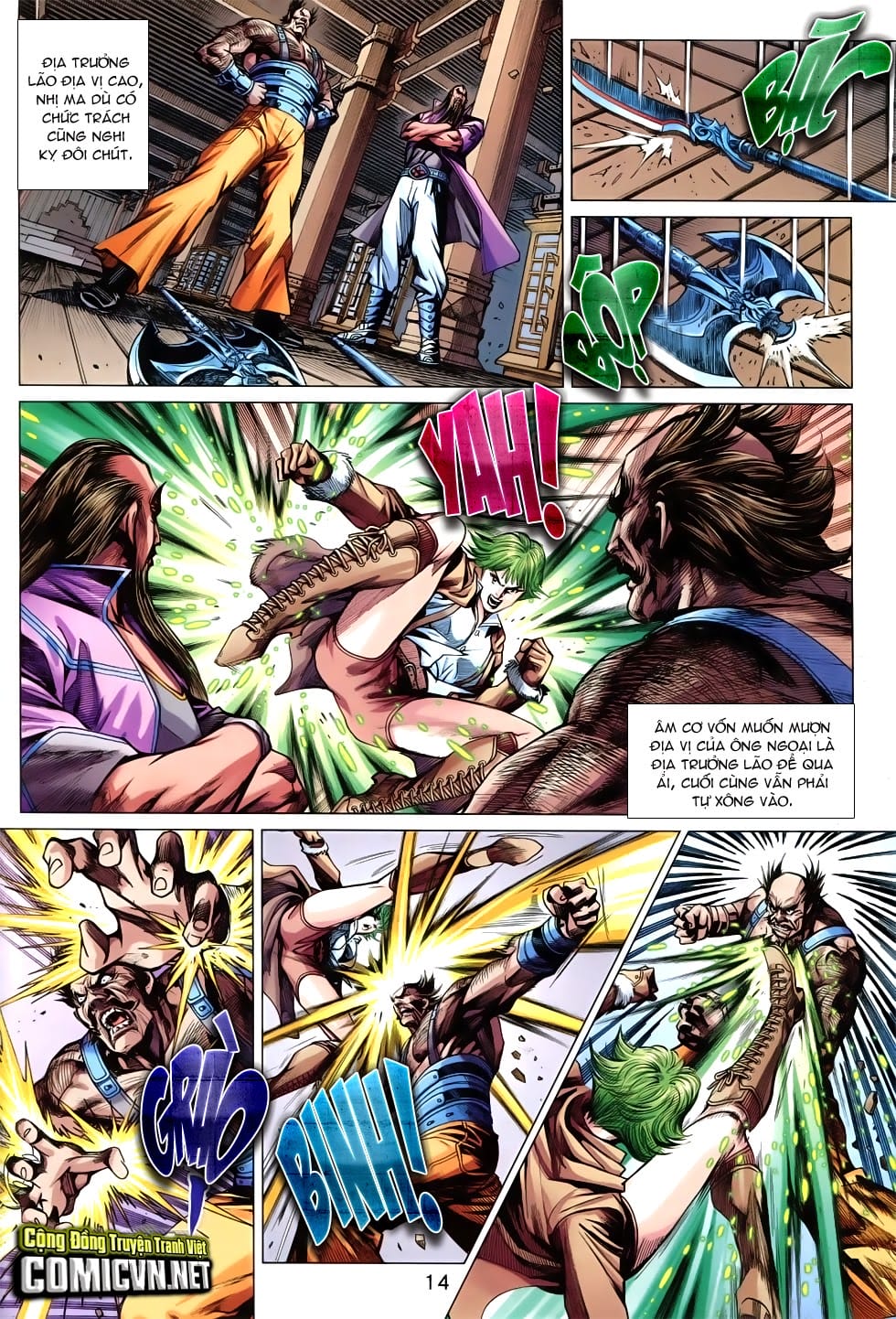 Truyện Tranh Tân Tác Long Hổ Môn trang 4