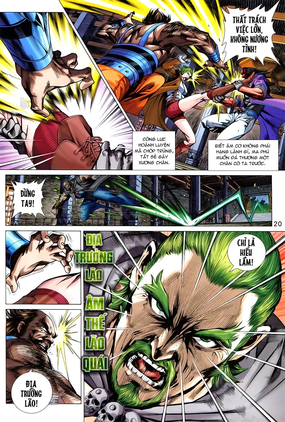 Truyện Tranh Tân Tác Long Hổ Môn trang 4