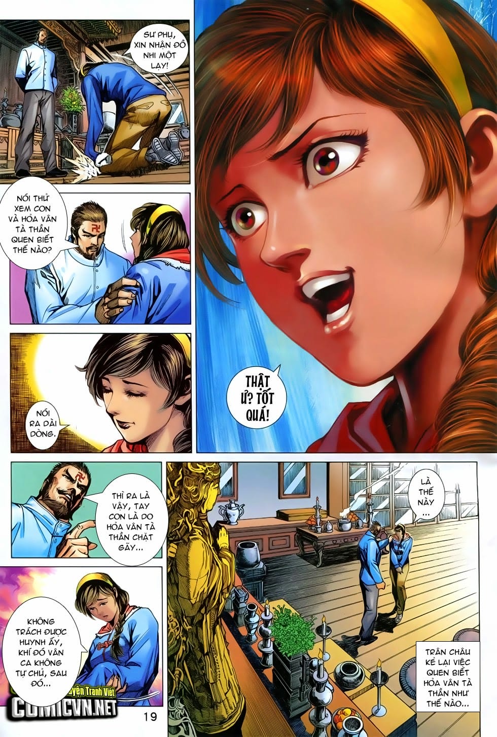 Truyện Tranh Tân Tác Long Hổ Môn trang 4