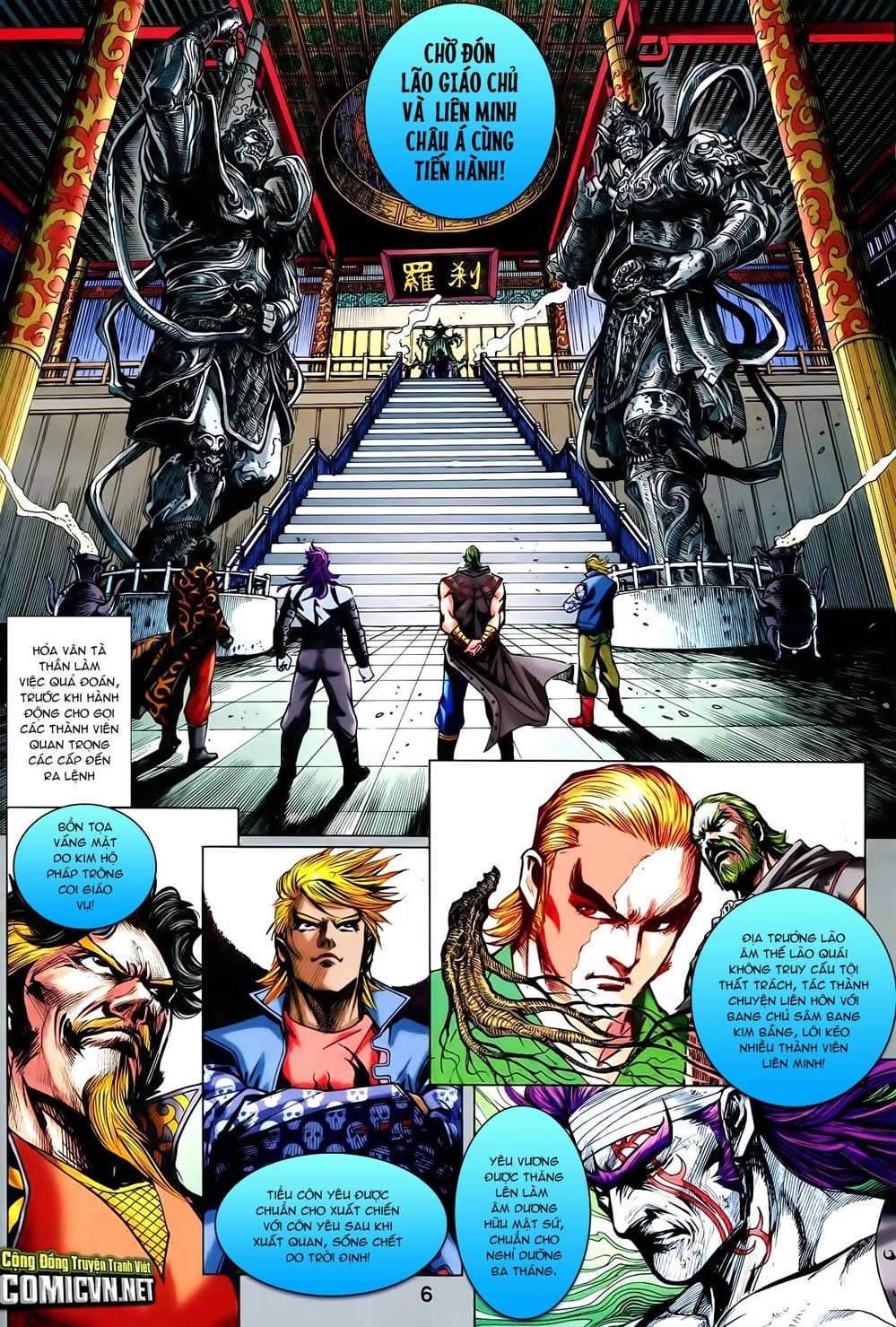 Truyện Tranh Tân Tác Long Hổ Môn trang 4