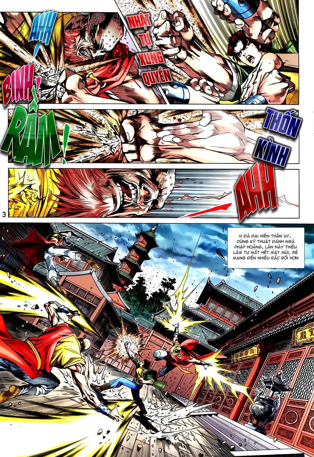 Truyện Tranh Tân Tác Long Hổ Môn trang 4