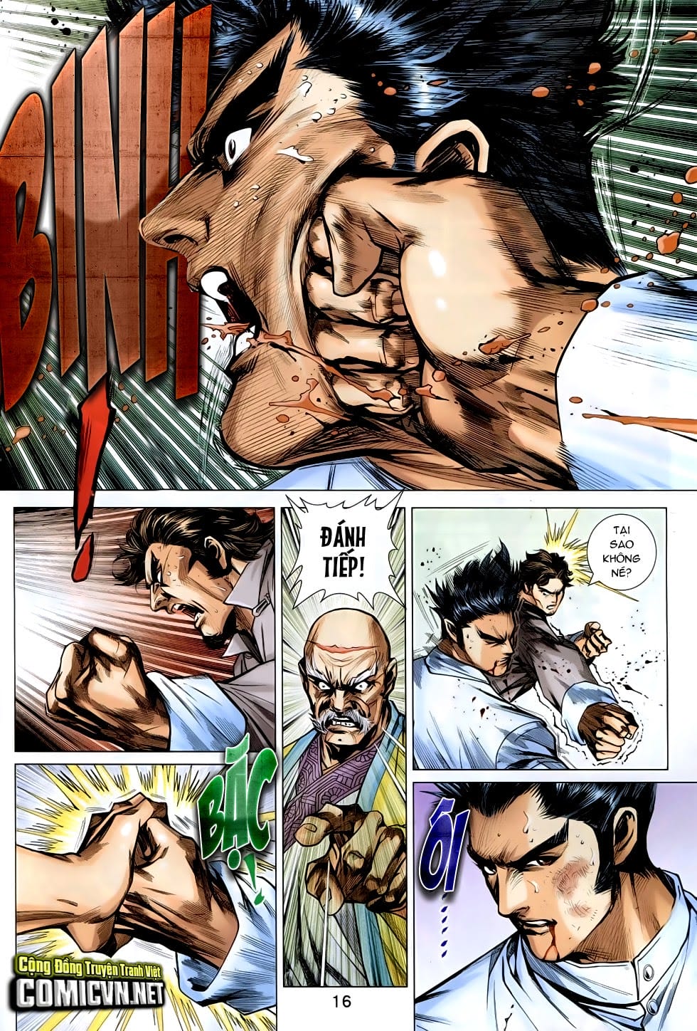 Truyện Tranh Tân Tác Long Hổ Môn trang 4