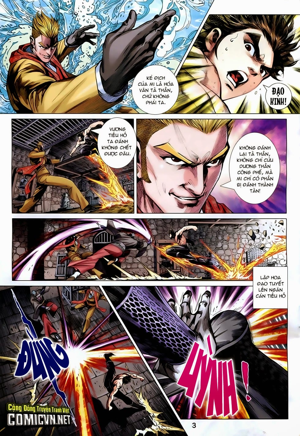 Truyện Tranh Tân Tác Long Hổ Môn trang 4