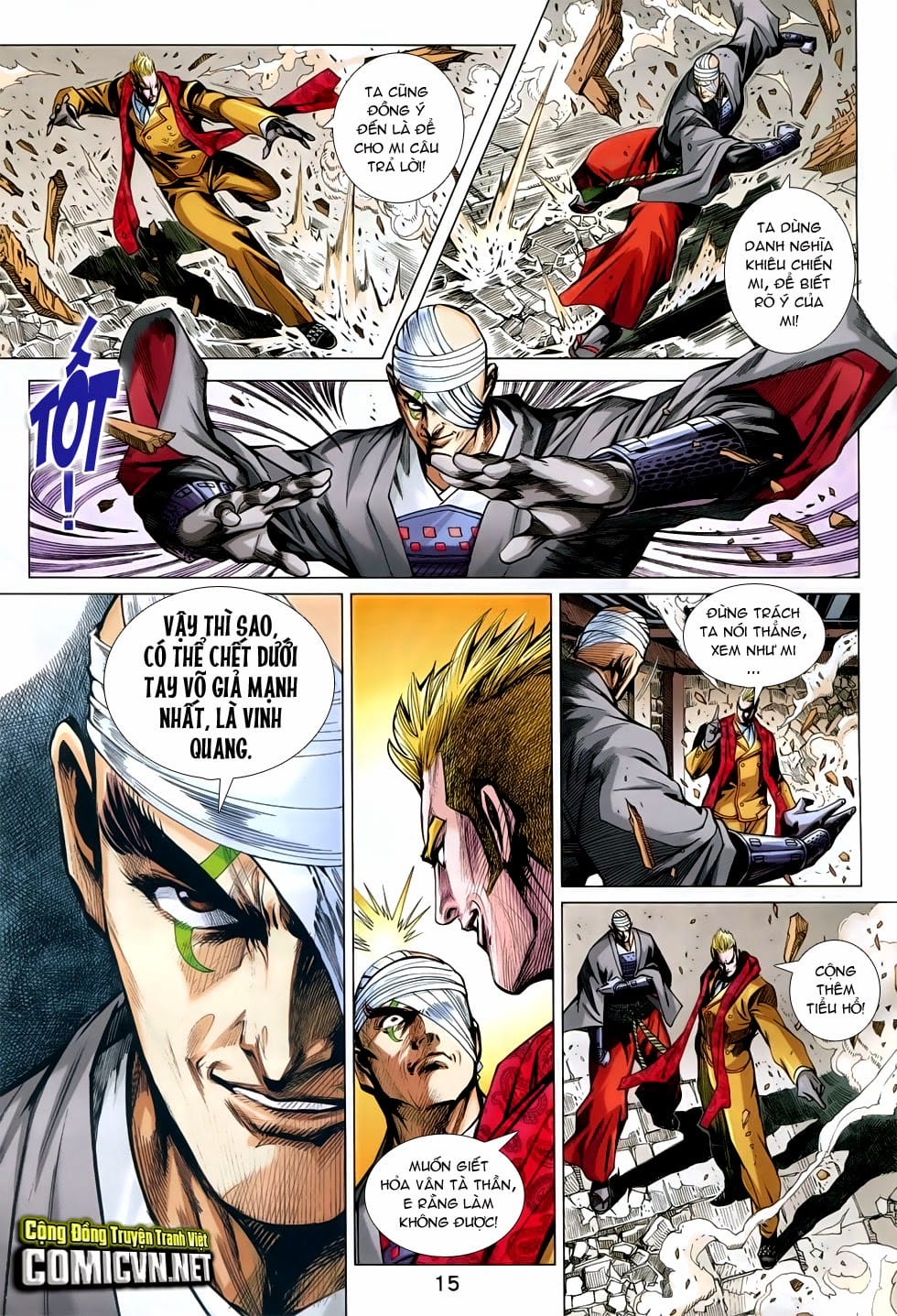 Truyện Tranh Tân Tác Long Hổ Môn trang 4