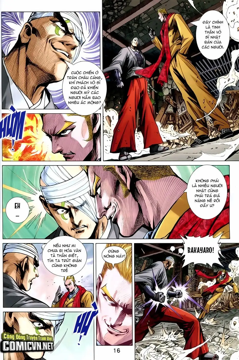 Truyện Tranh Tân Tác Long Hổ Môn trang 4